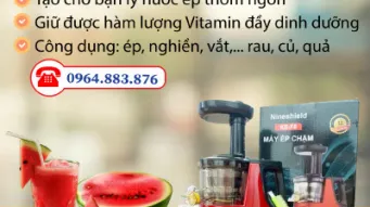 Mẹo sử dụng máy ép trái cây hiệu quả, bền lâu